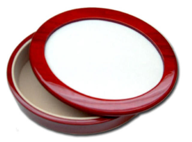 Oval-Shaped Keepsake Box